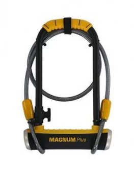 Image of Magnum Magsolid Shackle Lock 115X230X14 With Ext Cable - Key