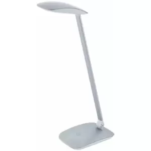 Image of Table Desk Lamp Colour Silver Touch On/Off Dimming Bulb LED 4.5W Included