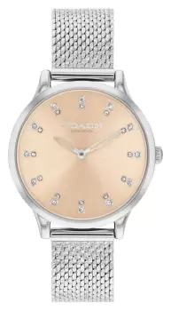 Image of Coach 14504216 Womens Chelsea Champagne Dial / Stainless Watch