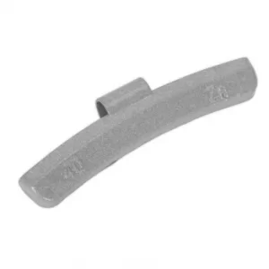 Image of Wheel Weight 40G Hammer-on Plastic Coated Zinc for Alloy Wheels Pack of 50