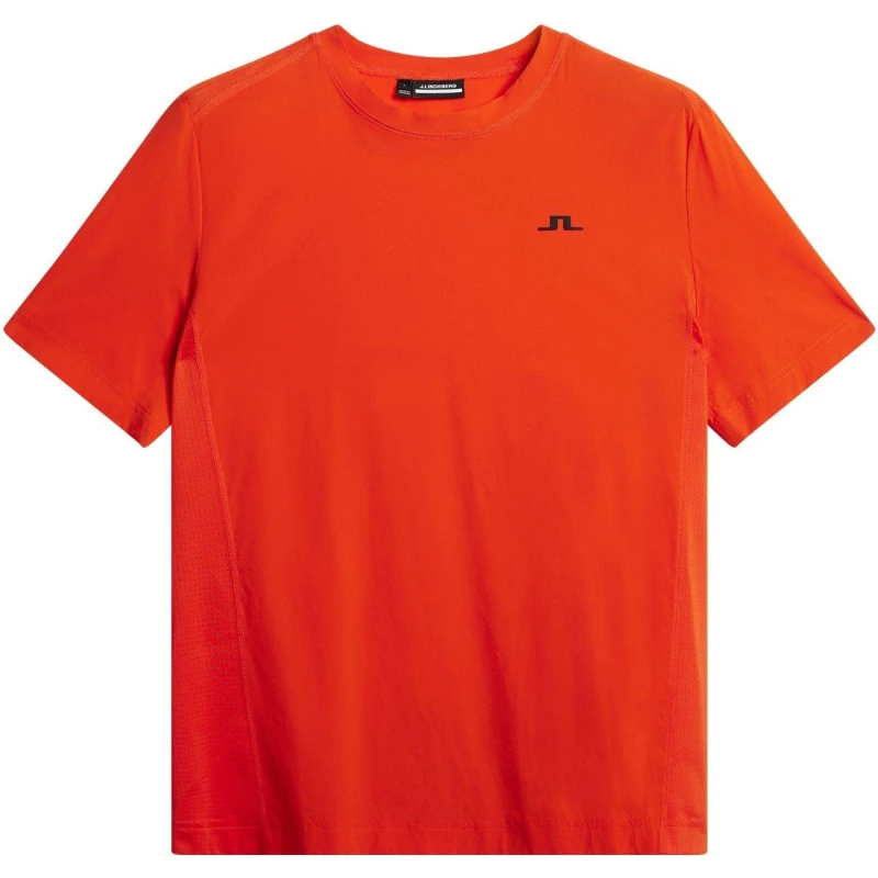 Image of J Lindeberg Tom Pro Tee - Orange Orange S