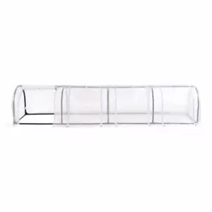 Image of Gardenkraft 4 Section Grow Tunnel Greenhouse - Clear