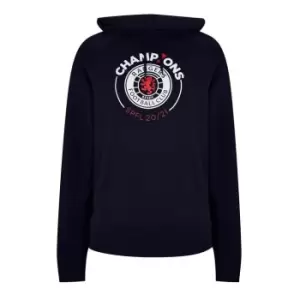 Image of Castore Rangers Hoody Mens - Blue