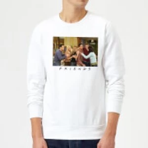 Image of Friends Cast Shot Sweatshirt - White