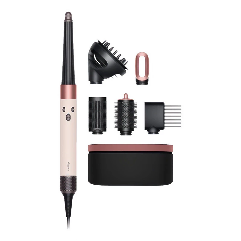 Image of Dyson Airwrap I.D. Curly+Coily Hot Air Styler - Ceramic Pink / Rose Gold