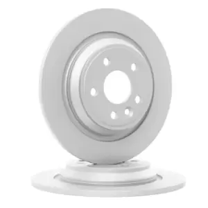 Image of ZIMMERMANN Brake disc Solid 610.3714.20 Brake rotor,Brake discs VOLVO,V70 III (135),V60 (155, 157),S60 II (134),XC70 II Kombi (136),S80 II (124)