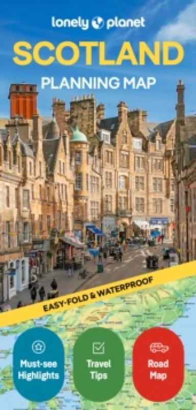 Image of Lonely Planet Scotland Planning Map Sheet map, folded