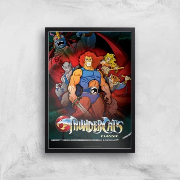 Image of Thundercats Giclee Art Print - A2 - Black Frame