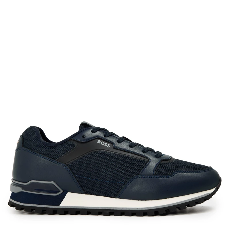 Image of Boss Boss Parkour-L Runn Methn 10277965 Low-Top Trainers Mens Dark Blue male 8 (42)