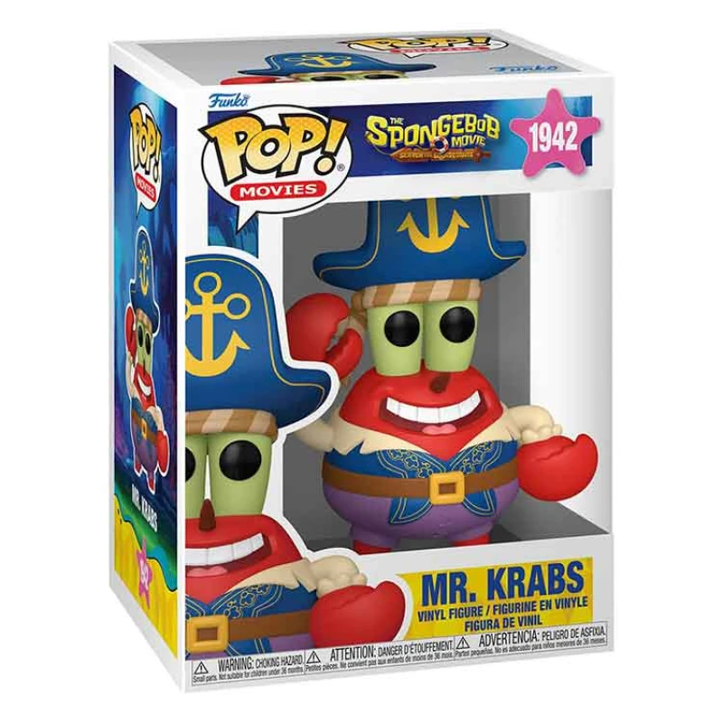 Image of AJ Toys & Books Funko SpongeBob SquarePants POP! Vinyl Figure Mr. Krabs (Pirate)