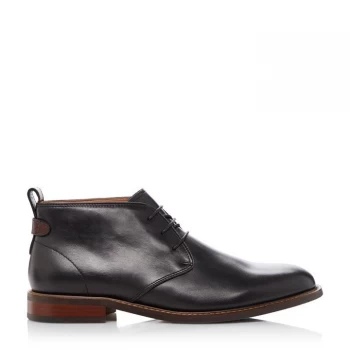Image of Dune London Dune Marching Leather Shoe - Black