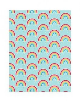 Image of Sass & Belle Chasing Rainbows Wrapping Paper X 5 Sheet Bundle