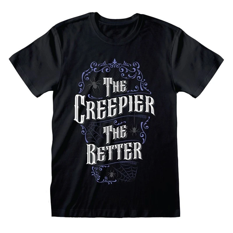Image of Something Different Something Different Men The Creepier The Better T-Shirt in Black Size: Small Black S Male 5063750959702
