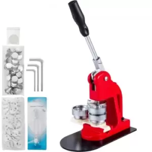 Image of VEVOR 58mm Button Maker 2.28 Button and Badge Maker Machine Button Maker Press Punch Press Machine with 500 Buttons(500pcs)