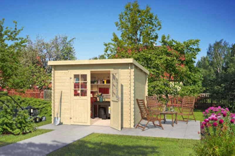 Image of Lasita Maja Lasita Osland San Jose 230 Log Cabin - 2.7M X 2.3M - Summer House