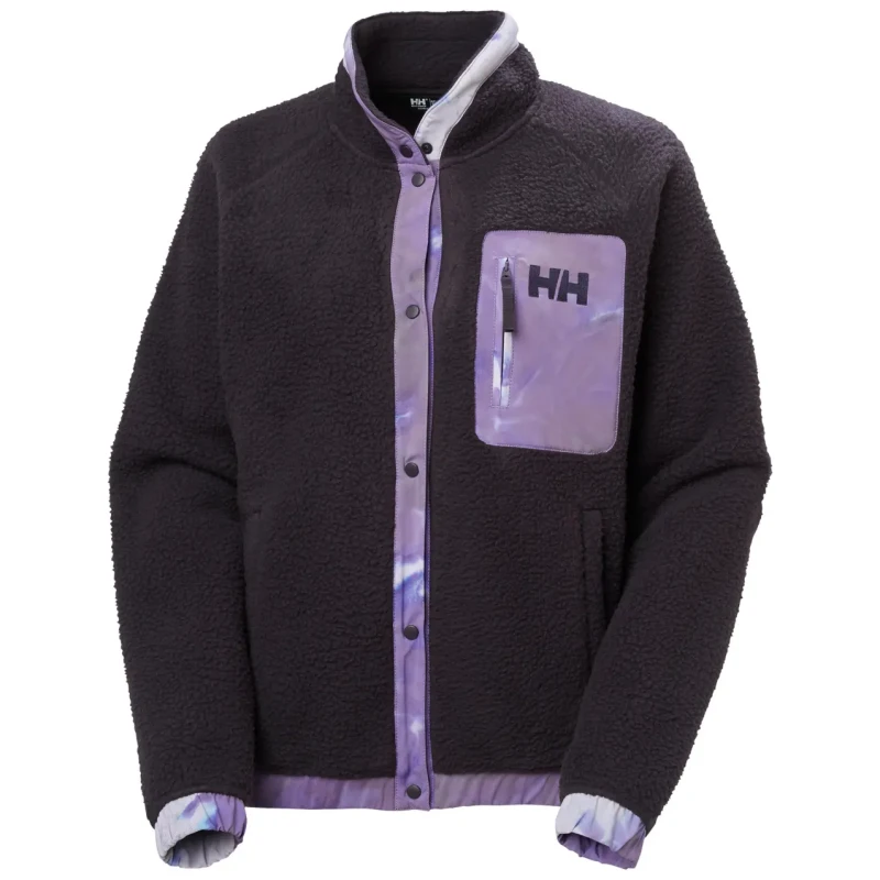 Image of Womens fleece Helly Hansen Imperial Pile Snap Noir Female S