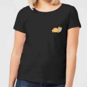 Image of Disney Winnie The Pooh Backside Womens T-Shirt - Black - M