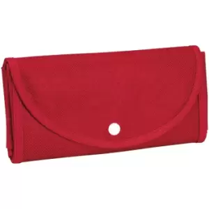 Image of Bullet Maple Foldable Non-Woven Tote (39 x 46 cm) (Red)
