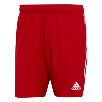 Image of adidas Condivo 22 Match Day Shorts Mens - Team Power Red 2 / White