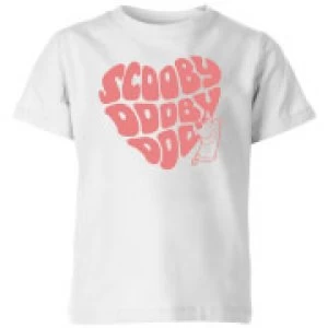 Image of Scooby Doo I Ruv You Kids T-Shirt - White - 11-12 Years