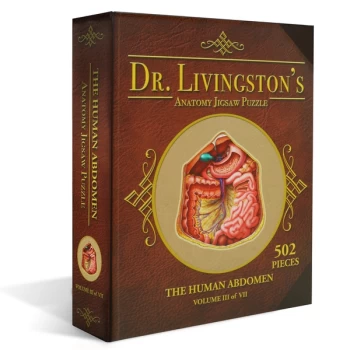 Image of Dr Livingstons Anatomy Volume III: The Human Abdomen Jigsaw Puzzle - 502 Pieces