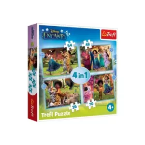 Image of Trefl Disney Encanto 4 In 1 Jigsaw Puzzle