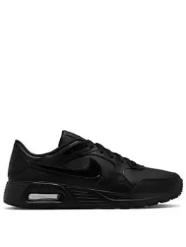 Image of Nike Air Max SC Leather - Black, Size 8, Men