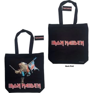 Image of Iron Maiden - Trooper Cotton Tote Bag