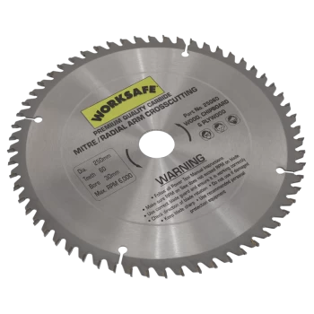 Image of TCT Saw Blade 250 X 30MM - 60TPU