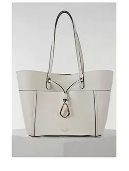 Image of Luella Grey Millie Molten Drop Shopper - White