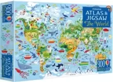 Image of Usborne Atlas and Jigsaw The World