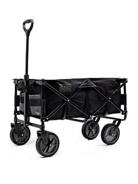 Image of COLLAPSIBLE CART WAGON BLACK