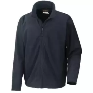 Image of Result Mens Extreme Climate Stopper Water Repellent Fleece Breathable Jacket (L) (Navy Blue)