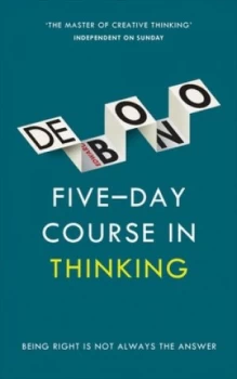 Image of The Five-Day Course in Thinking by Edward De Bono Book