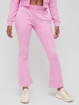 Image of adidas Originals Early 2000s Cropped Track Pant - Pink, Size 6, Women