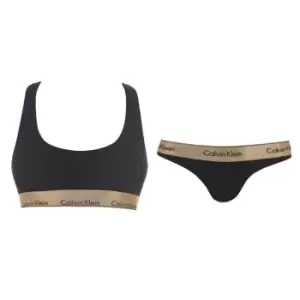 Image of Calvin Klein Metallic Set - Black