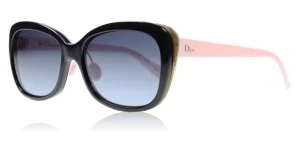 Image of Christian Dior Diorific2N Sunglasses Black 3C3 55mm