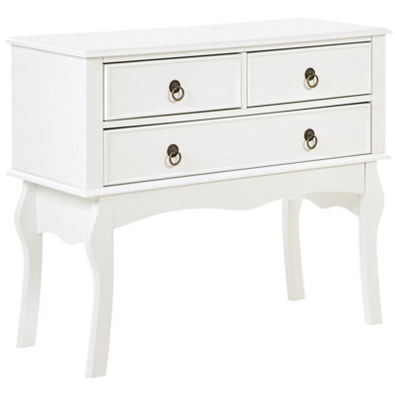 Image of Beliani Console Table Lamar White