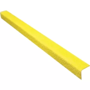 Image of Yellow Cobagrip Stair Nosing, 55MMX55MMX1M