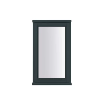 Image of Anthracite Grey Double Glazed Timber Window - 1195x625mm