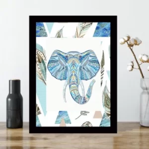 Image of SC02918020822 Multicolor Decorative Framed MDF Painting