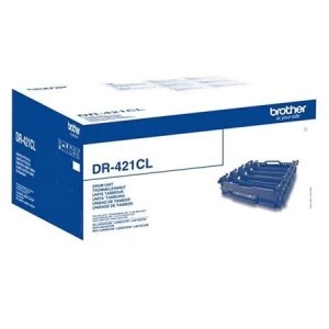 Image of Brother DR421 Black and Tri Colour Laser Drum Cartridge