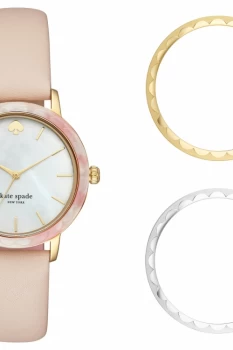 Image of Kate Spade New York Coloured Lucite & Silicone Watch Gift Set KSW1520B