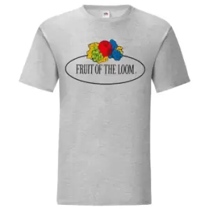 Image of Fruit of the Loom Unisex Adult Vintage T-Shirt (M) (Heather Grey)