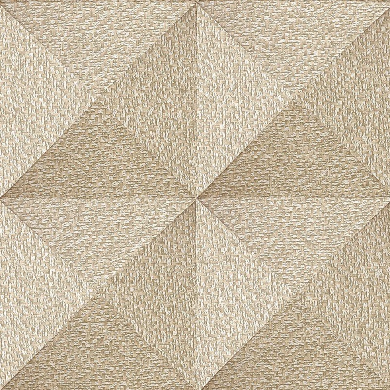 Image of Design ID DID Weaved Cube Beige Wallpaper Neutral unisex One Size