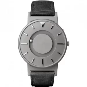 Image of Unisex Eone The Bradley Canvas Black Strap Titanium Watch
