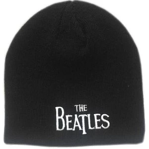 Image of The Beatles - Drop T Logo Beanie Hat