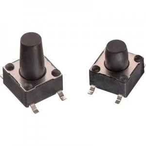 Image of Wuerth Elektronik WS TSS 430182043816 Pushbutton 12 Vdc 0.05 A 1 x OffOn momentary