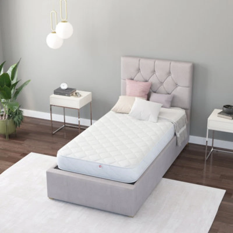Image of Aspire Quilted Memory Foam Hybrid Mattress, Size Small Single