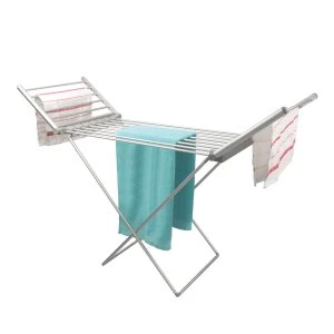 Image of Quest 18 Bar Electric Heated Winged Clothes Airer